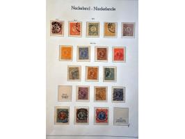 collectie 1852-2000 na 1900 meest */** met veel beter materiaal w.b. nrs. 1-41, 47, 49*, 56-76 */**, 80 met certificaat Moeij