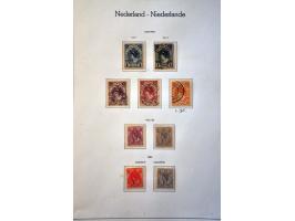 collectie 1852-2000 na 1900 meest */** met veel beter materiaal w.b. nrs. 1-41, 47, 49*, 56-76 */**, 80 met certificaat Moeij