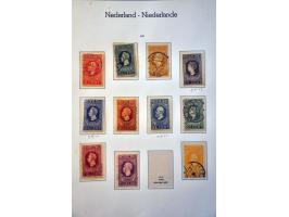 collectie 1852-2000 na 1900 meest */** met veel beter materiaal w.b. nrs. 1-41, 47, 49*, 56-76 */**, 80 met certificaat Moeij