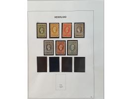 collectie 1852-1991 (*)/*/** in gemengde kwaliteit w.b. veel nagegomd met beter materiaal en attesten Vleeming (o.a. bij nrs.