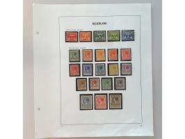 collectie 1852-1991 (*)/*/** in gemengde kwaliteit w.b. veel nagegomd met beter materiaal en attesten Vleeming (o.a. bij nrs.
