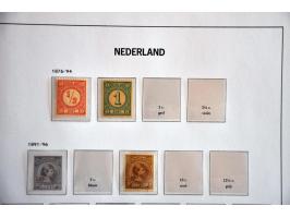 collectie 1852-1992 vanaf 1876 */** met betere ex. en series (o.a. nrs. 132-133 * met attest Vleeming 2013, 130, 163-165, Vet