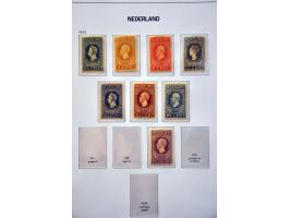 collectie 1852-1992 vanaf 1876 */** met betere ex. en series (o.a. nrs. 132-133 * met attest Vleeming 2013, 130, 163-165, Vet