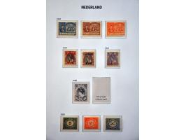 collectie 1852-1992 vanaf 1876 */** met betere ex. en series (o.a. nrs. 132-133 * met attest Vleeming 2013, 130, 163-165, Vet