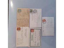 grootrondstempels hulpkantoren collectie A-Z op prentbriefkaarten met betere ex. ( Anna-Paulowna, Arkel, Gendt, Westgraftdijk