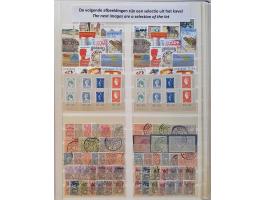 gelegenheidsseries engros 1906-1976 w.b. iets roltanding, gestempeld en iets */** , cat.w. ca. 4500 in insteekboek 