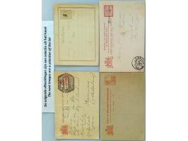 postwaardestukken (ca. 450 ex.) gebruikt (o.a. G76a) en ongebruikt w.b. stempels, iets bestemmingen etc. in Importa album