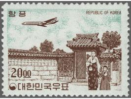 Airmail 5 - 40 won, very fine unmounted mint, cat.v. 750
