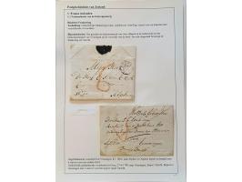 6 poststukken 1798-1806 w.b. geschreven vertrekaanduidingen Goes, Tholen en ZZee en stempels GOES en Midd: (groot model)