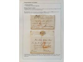 6 poststukken 1798-1806 w.b. geschreven vertrekaanduidingen Goes, Tholen en ZZee en stempels GOES en Midd: (groot model)