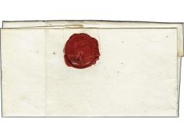 120 KAMPEN in zwart, pracht afdruk op zware, portvrije brief 24-9-1811 naar Amsterdam, pracht ex.