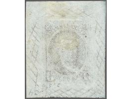 Trial Color Proof Bejamin Franklin 5 cents red brown on India paper, very fine, cat.v. $ 1000
