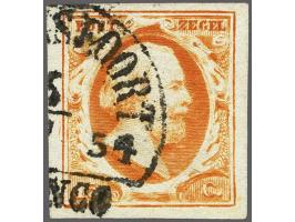 Amersfoort B (Ey 900) deels op 15 cent donkeroranje pos. 26, pracht ex. Herkomst: collectie Dreikurs (1999)