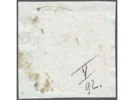 Oud-Beyerland C (Ey 900) op 10 cent dofrood plaat IV pos. 92 op fragment, pracht ex. Herkomst: collecties Poulie (1982) en De