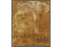10 cent wijnrood pos. 68, pracht ex. met originele bruine gom en attest Vleeming 2017, cat.w. 400