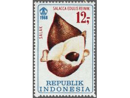 Niet uitgegeven Salak 12 rupia bruin en rood, gom getint, cat.w. 1750