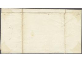 Benjamin Franklin 1 cent blue type II on advertisement circular (Atlantic Cotton Mills) from Boston 10-11-1857 to Bradford, N