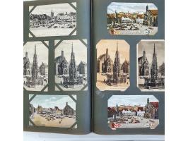 Western Europe well over 250 postcards of Nuremburg Germany all cards pre 1940 in album