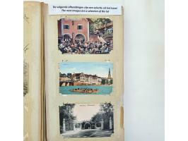 Western Europe ca. 100 postcards of Germany all pre 1940 in album