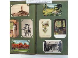 ca. 200 postcards fantasy and miscellaneous all pre 1940 in album