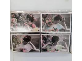 170 postcards fantasy and photographic images of ladies etc. also embossed postcards all pre 1920 in album sleeves
