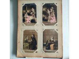 collection of 250 postcards with mainly opera and theatre related images all pre 1940 in album