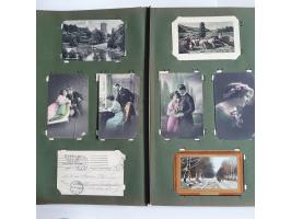 ca. 100 postcards Fantasy and miscellaneous all pre 1940 in album