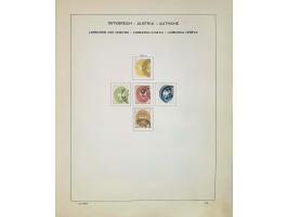 offices in Lombardy- Venezia, Crete and Turkey 1850-1914 used and * on album leaves