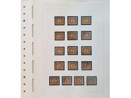 collection 1879-1917 */** including imperfs, proofs and perf. on album leaves