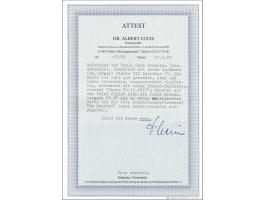 5 cent donkerblauw plaat III pos. 2 op vouwbrief van Venlo 19-12-1855 naar Straelen (Pruissen). Grenstarief! Fris pracht ex. 