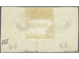 Tilburg B (Ey 100) centraal op 5 cent flets grijsblauw plaat III pos. 43-44 in paar, pracht ex.