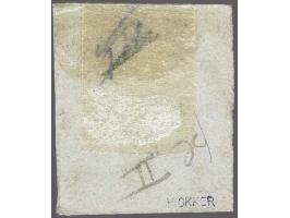 Amerikaans rondstempel New York op 5 cent blauw op fragment, pracht ex. gesigneerd Okker. Herkomst: collecties Minou Martine 