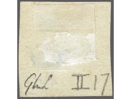 Hannoveriaans stempel Papenburg in blauw op 5 cent blauw plaat II pos. 17, pracht ex.