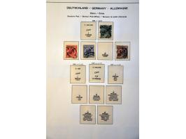 collection mainly used with many better stamps including BPP signed (a.o. Bothe and Steuer) on album leaves
