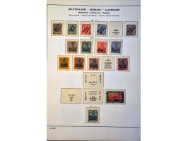 collection mainly used with many better stamps including BPP signed (a.o. Bothe and Steuer) on album leaves
