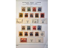 collection mainly used with many better stamps including BPP signed (a.o. Bothe and Steuer) on album leaves
