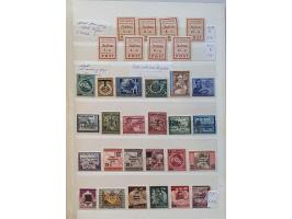 including better material, Sachsische Schwarzungen, some occupation WWII and German Colonies Karolinen Mi. no. 9H (left and r