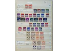 including better material, Sachsische Schwarzungen, some occupation WWII and German Colonies Karolinen Mi. no. 9H (left and r