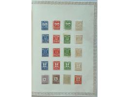 local issues delivery company stamps (72 ex.) on 3 album leaves 