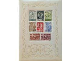 1940 Independence Day sheets ** (5x), miniature sheet Mi. no. 5, cat.v. EUR1900