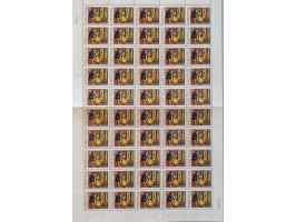 1979 C.E.P.T Europa Phosphor set ** in complete sheets of 50, Mi. nos. 1441y-1442y, cat.v. EUR1500
