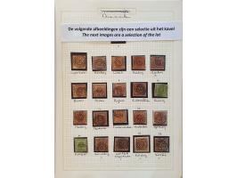 circular numeral cancellations, collection of about 60 stamps including some nice strikes