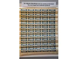 railwaystamps in sheets ** (totally 58 complete sheets) 