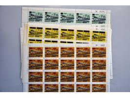 railwaystamps in sheets ** (totally 58 complete sheets) 