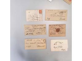 and Lombardy Venetia, about 45 classic covers including stampless