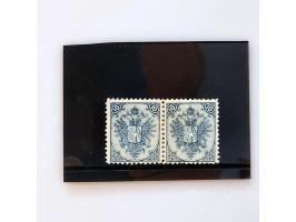 Coat of Arms 10 kreuzer lithographic printing perforated 11½ (Ferchenbauer no. 6 Ia) in pair, very fine mounted mint, cat.v. 
