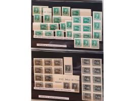 1938 Ferdinand II ** imperf. colour proofs in 7 colours (175x) on stockcards