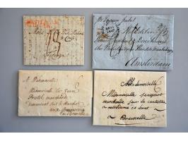 10 prephilatelic letters 1706-1804 to/from the Netherlands, many transit markings as ENG&nbsp;CORRESP./ over 'sHAGE&nbsp;in R