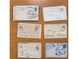 postal stationery and covers (approx. 800 ex.) mainly used from 1880s onwards including uprated, destinations, postmarks etc.