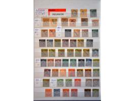 , Mayotte and Comores collection starting around 1892  including better ex, Bastille, miniature sheets, etc.  in stockbook